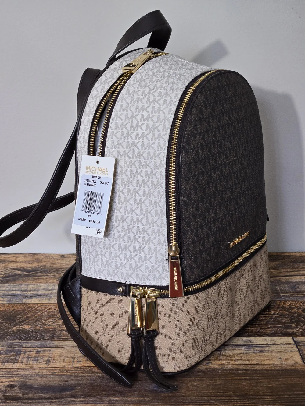 Michael Kors Rhea Backpack In Colorblock